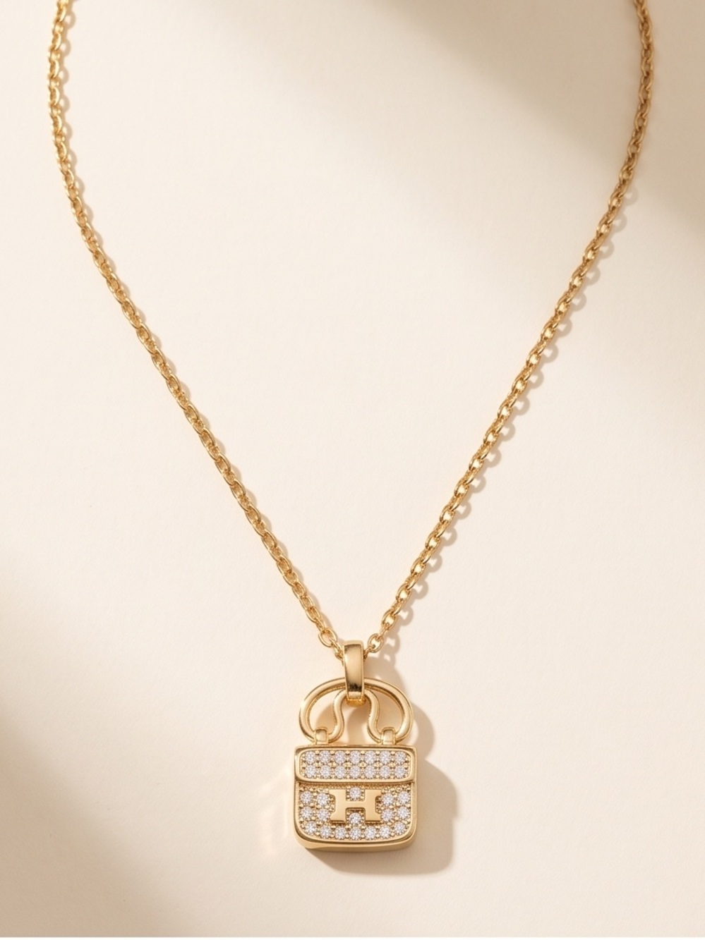 Gold Pendant Necklace - Women Jewelry